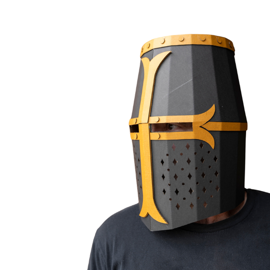 Cardboard Roman Helmets