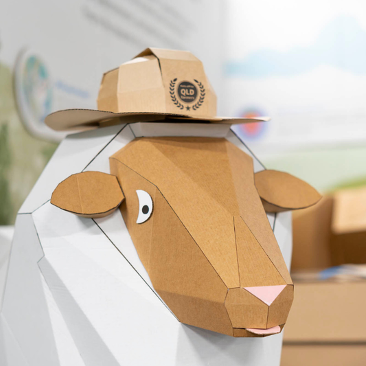 Cardboard Cowboy Hats & Wide Brim Hats
