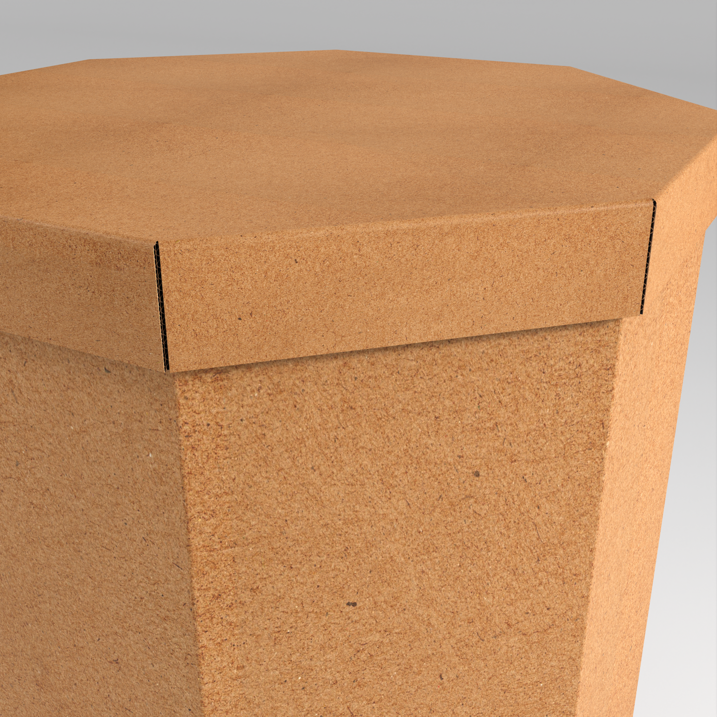 Hex High Table and 3 high stools