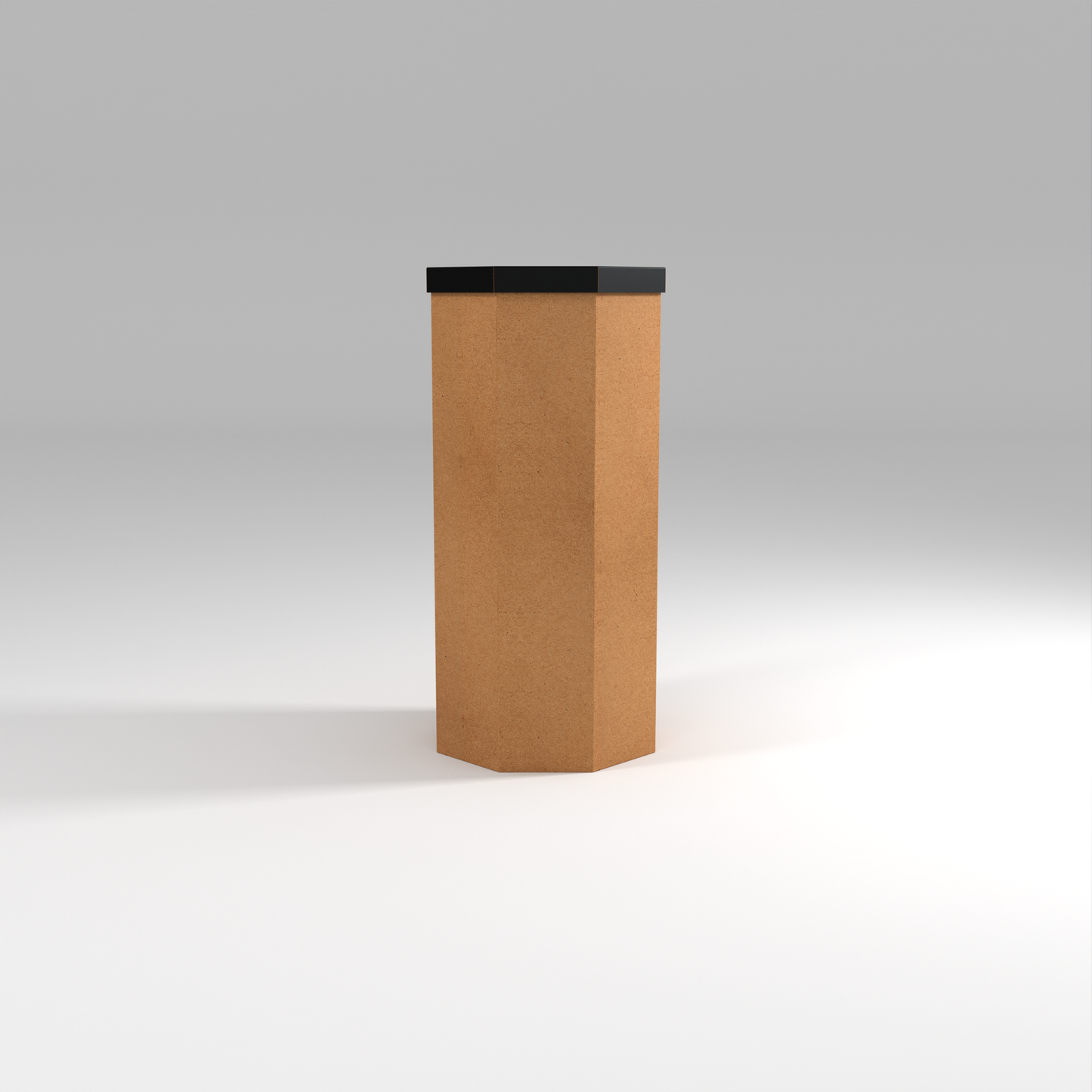 Hex High Table and 3 high stools
