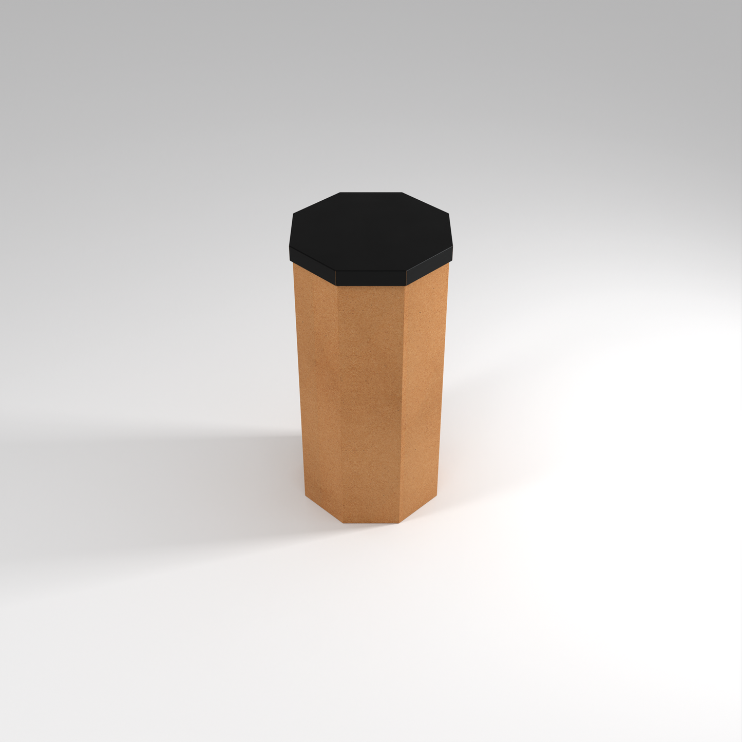 Hex High Table and 3 high stools