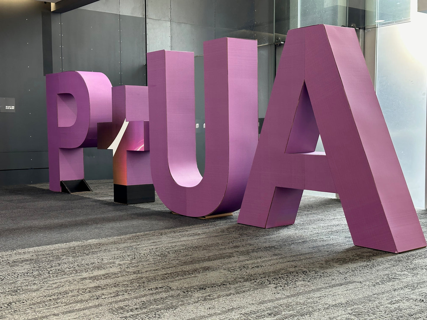 Giant Letters and Numbers