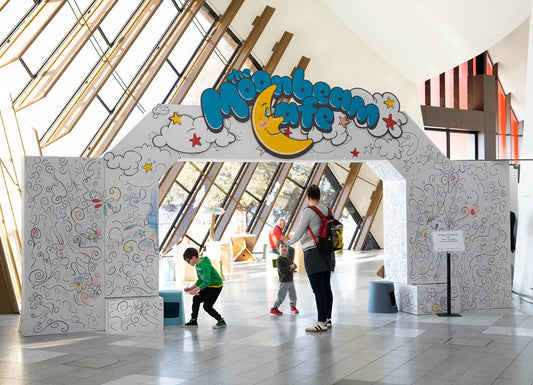 Flat-Packable & Reusable Cardboard Archway