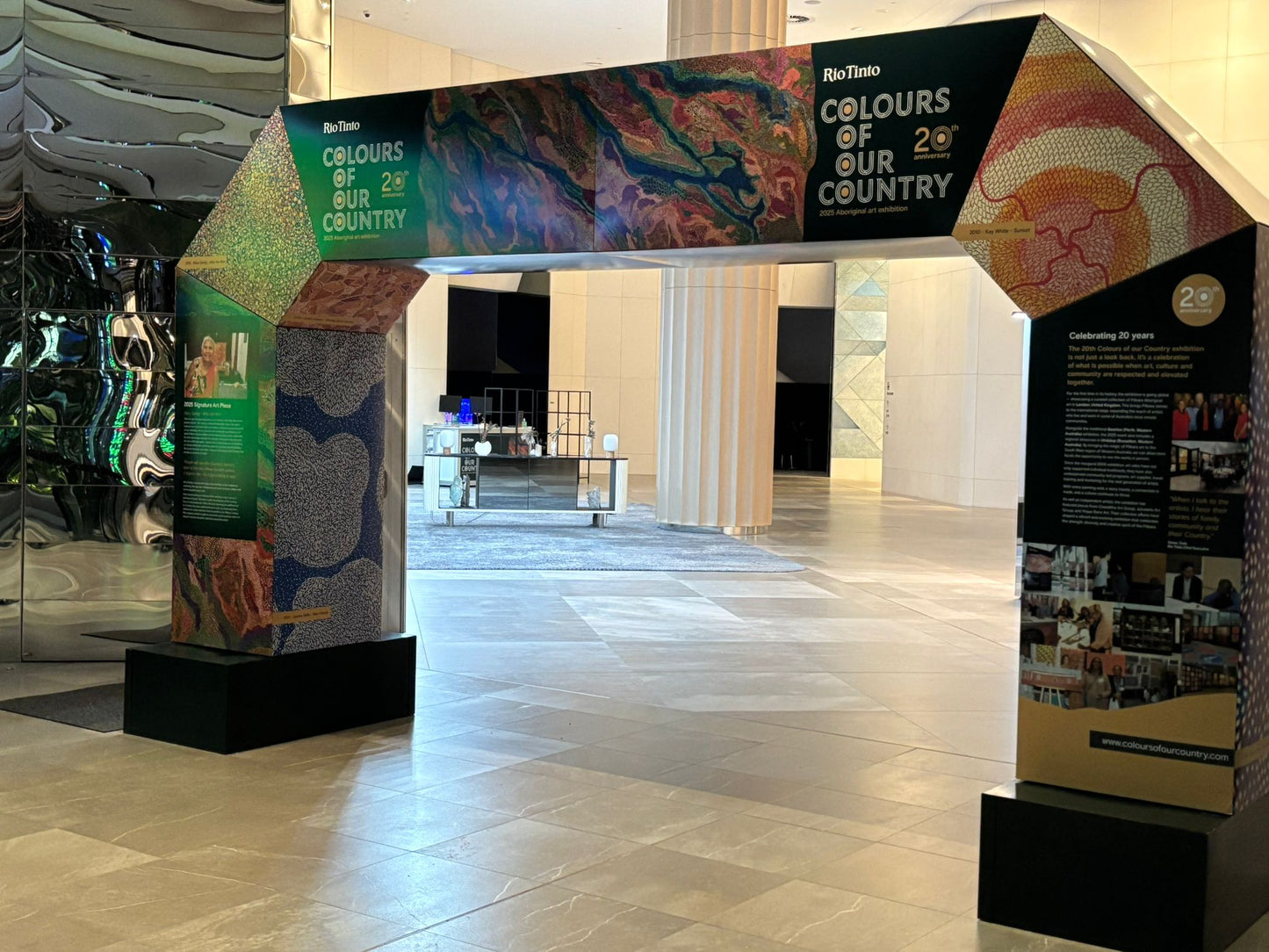 Flat-Packable & Reusable Cardboard Archway