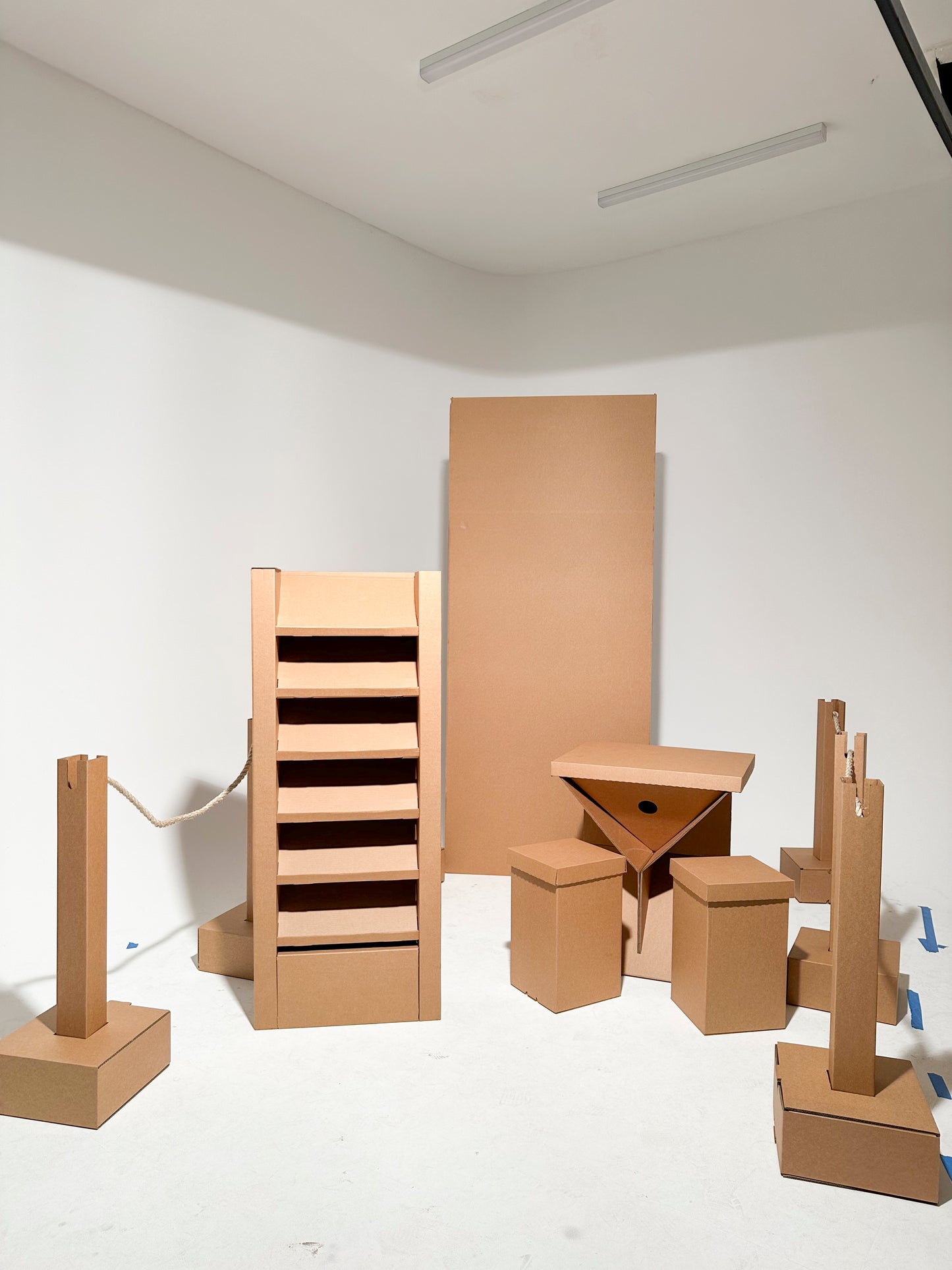 The Cardboard Mill event activation example setup