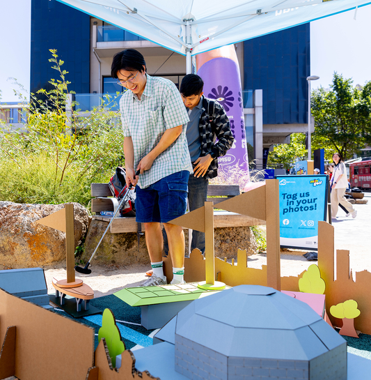 Case Study: Metro Tunnel Mini Golf Activation