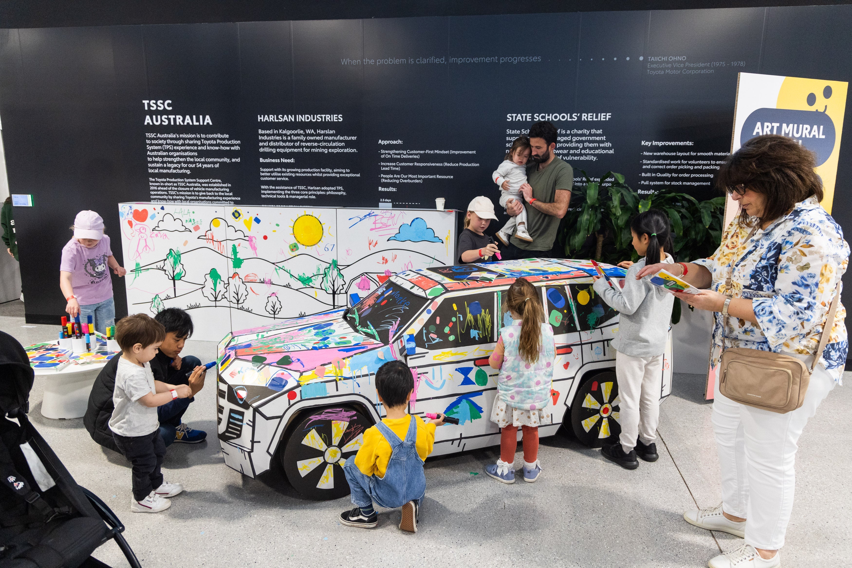 Interactive and Photo Moments – The Cardboard Mill