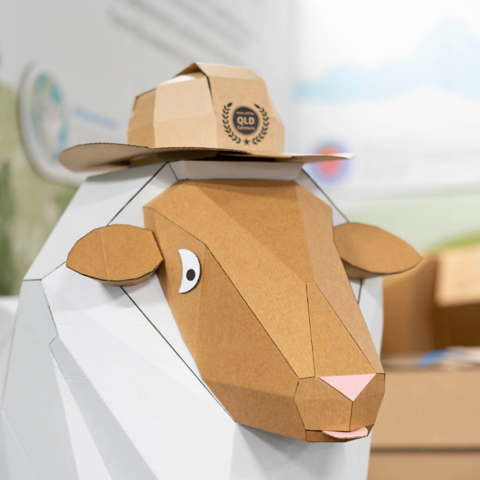 Cardboard Cowboy Hats & Wide Brim Hats