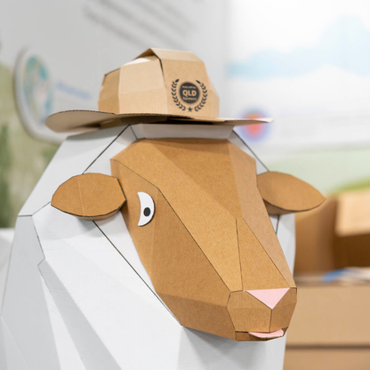 Cardboard Cowboy Hats & Wide Brim Hats