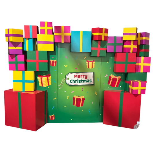Cardboard Backdrop Arch