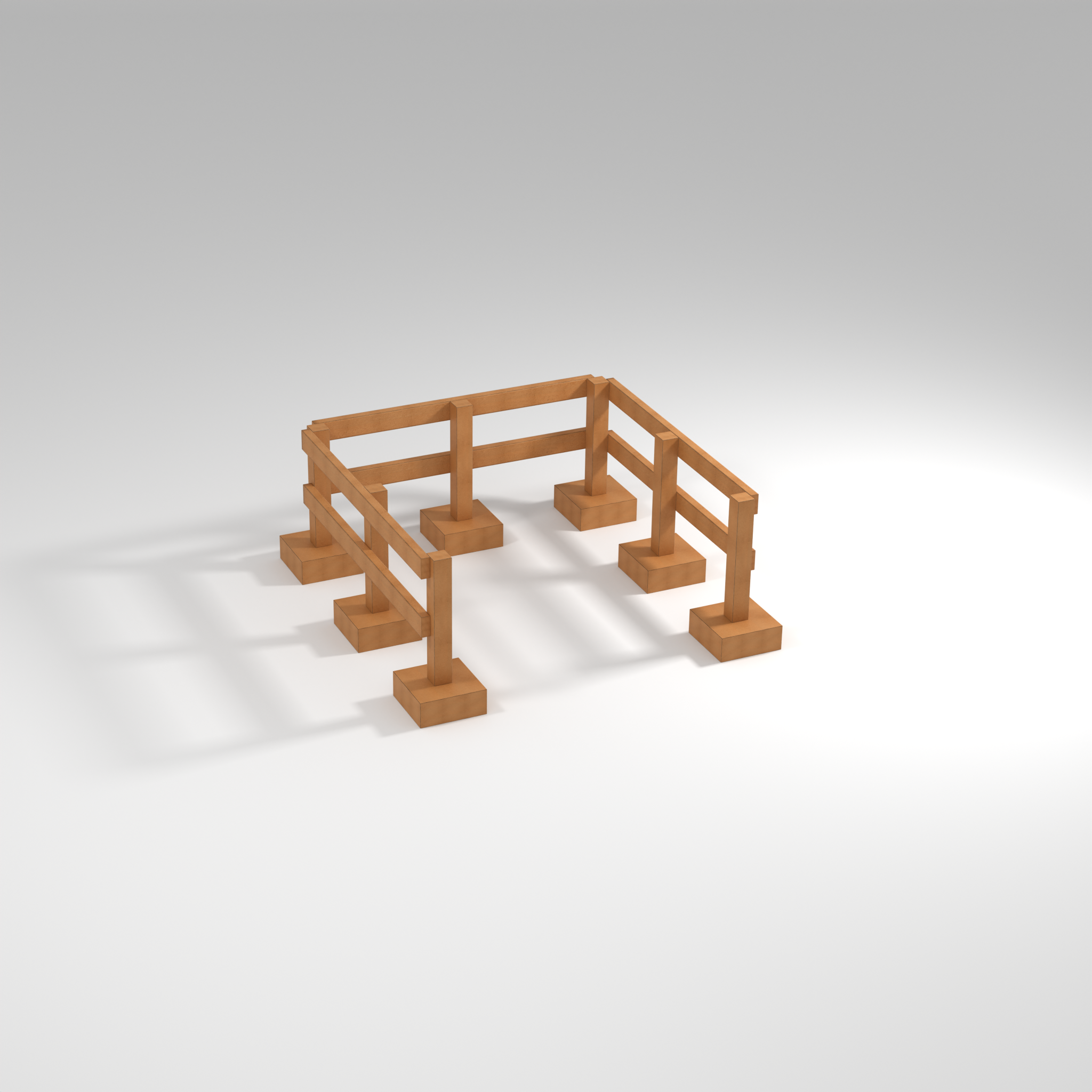 Cardboard Event Bollards & Fencing