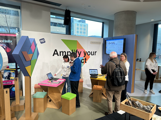 Square Cardboard Stool