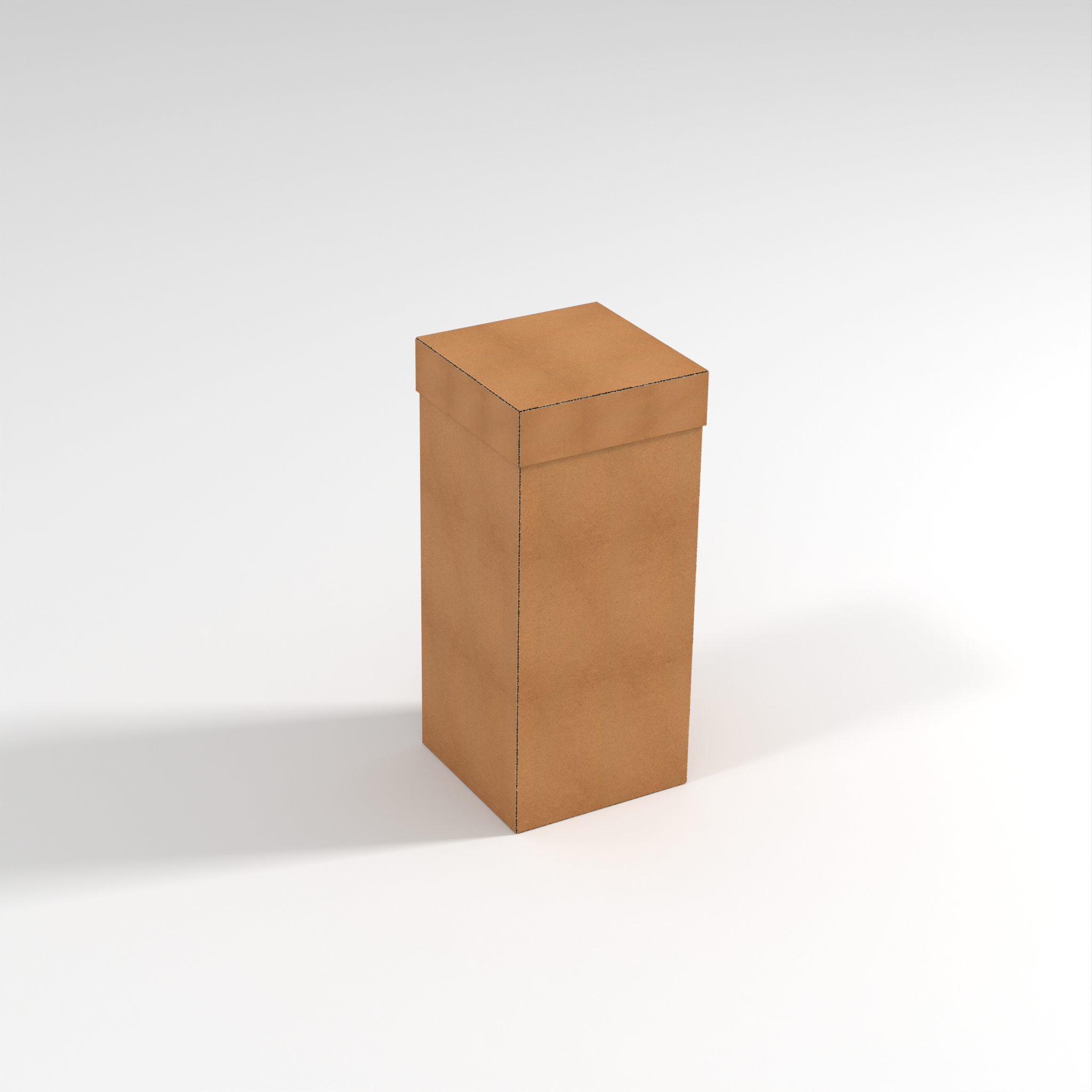 Cardboard Square Stool for Events, Exhibitions & Activations