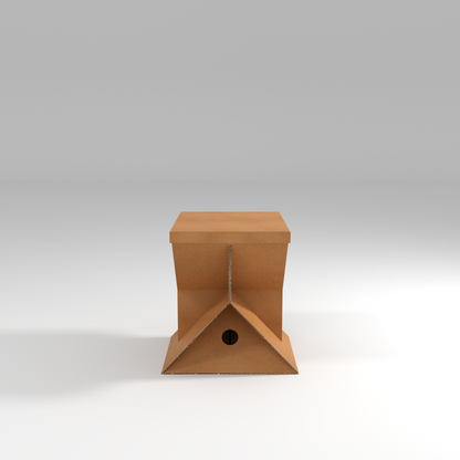 Square Cardboard Event Table