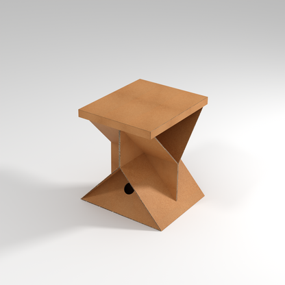 Square Cardboard Event Table