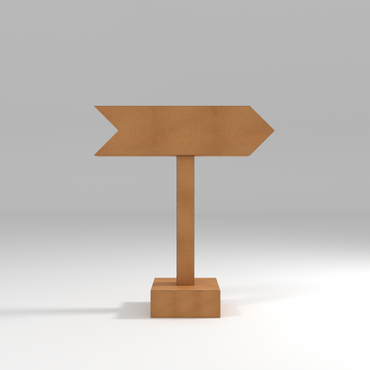 Wayfare signage - Arrow
