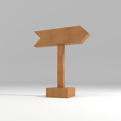 Wayfare signage - Arrow