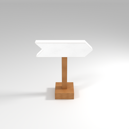 Wayfare signage - Arrow