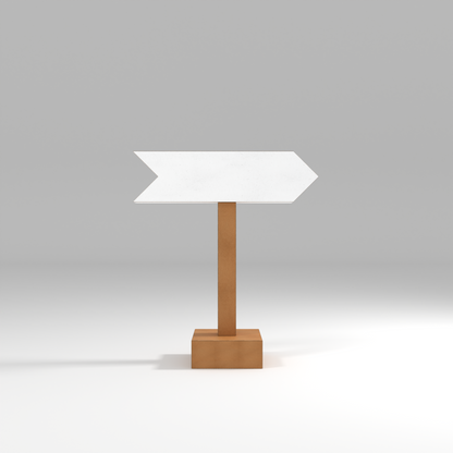 Wayfare signage - Arrow