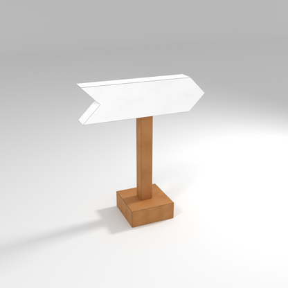Wayfare signage - Arrow