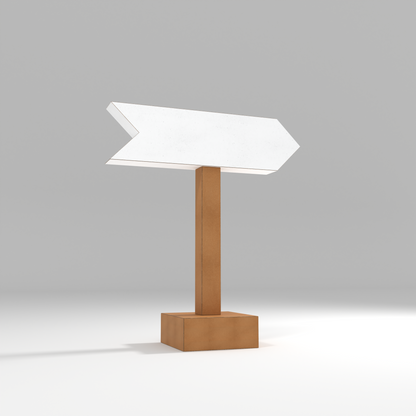 Wayfare signage - Arrow
