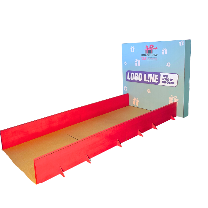 Cardboard Bowling Alley & Branded Game Builds