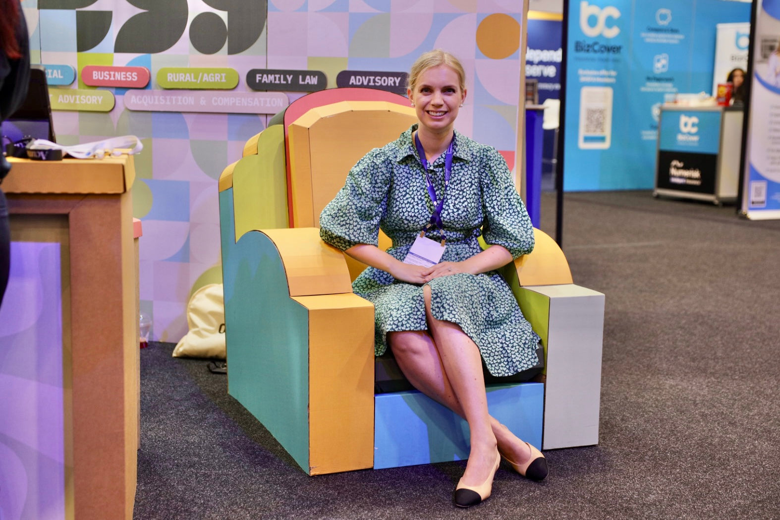 Cardboard Event Couch Seating for Exhibitions, Activations and Installations