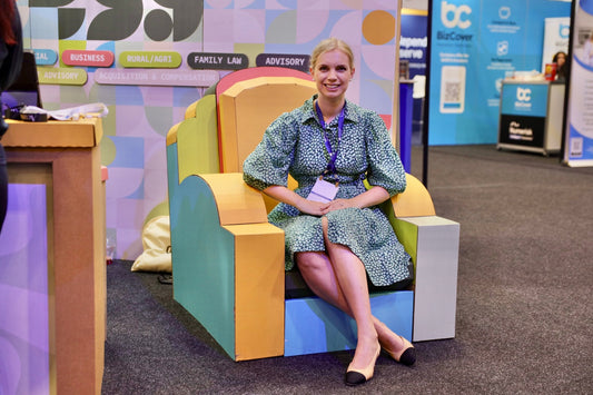 Cardboard Event Couch Seating