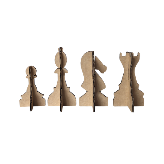 Cardboard Chess Game for Events and Activations