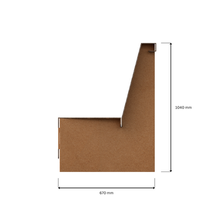 Cardboard Event Chair