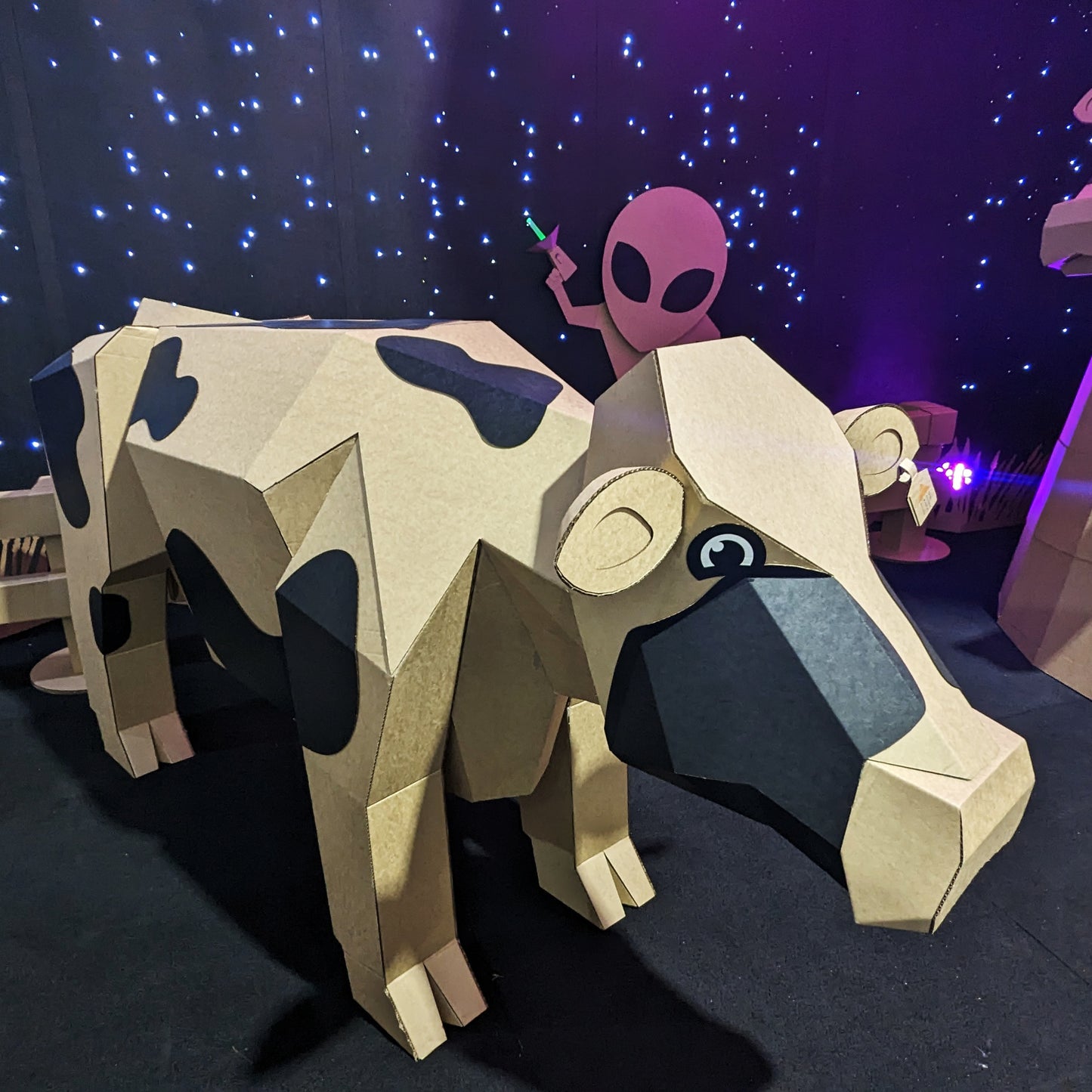 Cardboard Cow