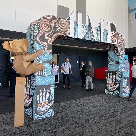 Cardboard Archway