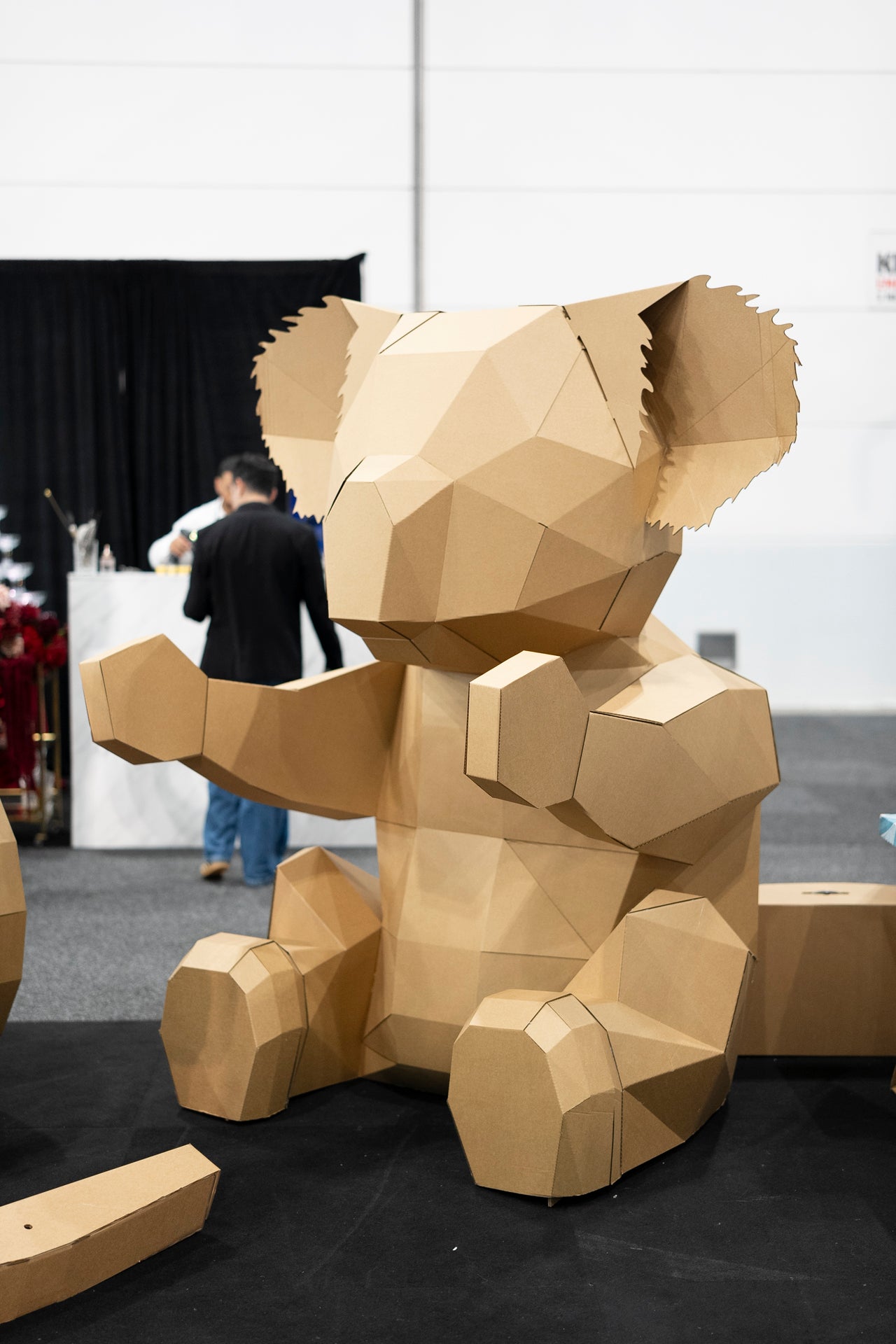 Giant Cardboard Koala Sculpture for Events & Activations