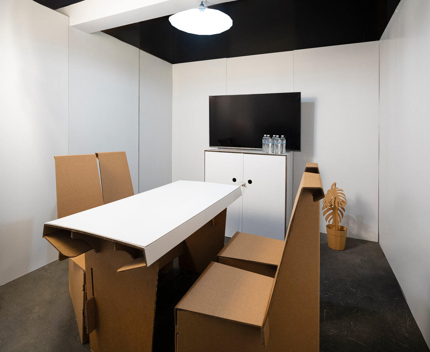 Cardboard Exhibition & Display Walls