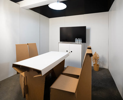 Cardboard Exhibition & Display Walls