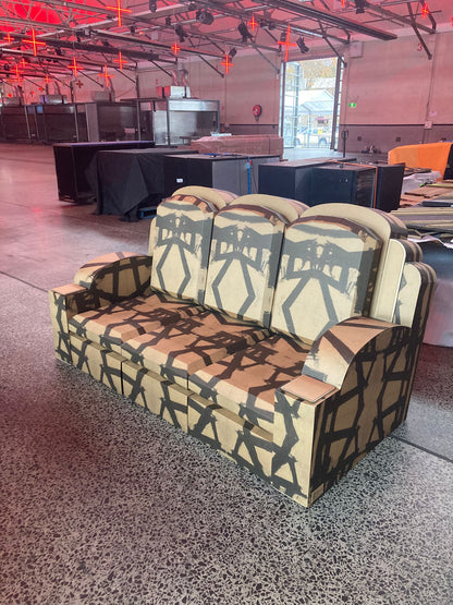 Cardboard Event Couch Seating
