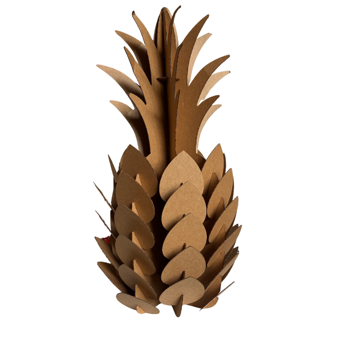 Cardboard Pineapple