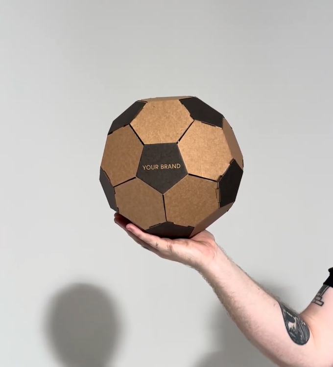 Cardboard Soccer Balls for Events, Promotions & Activations