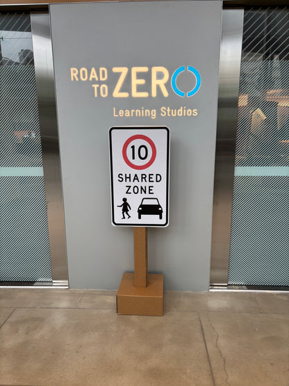 Freestanding Cardboard Signage