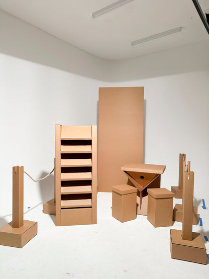 The Cardboard Mill event activation example setup