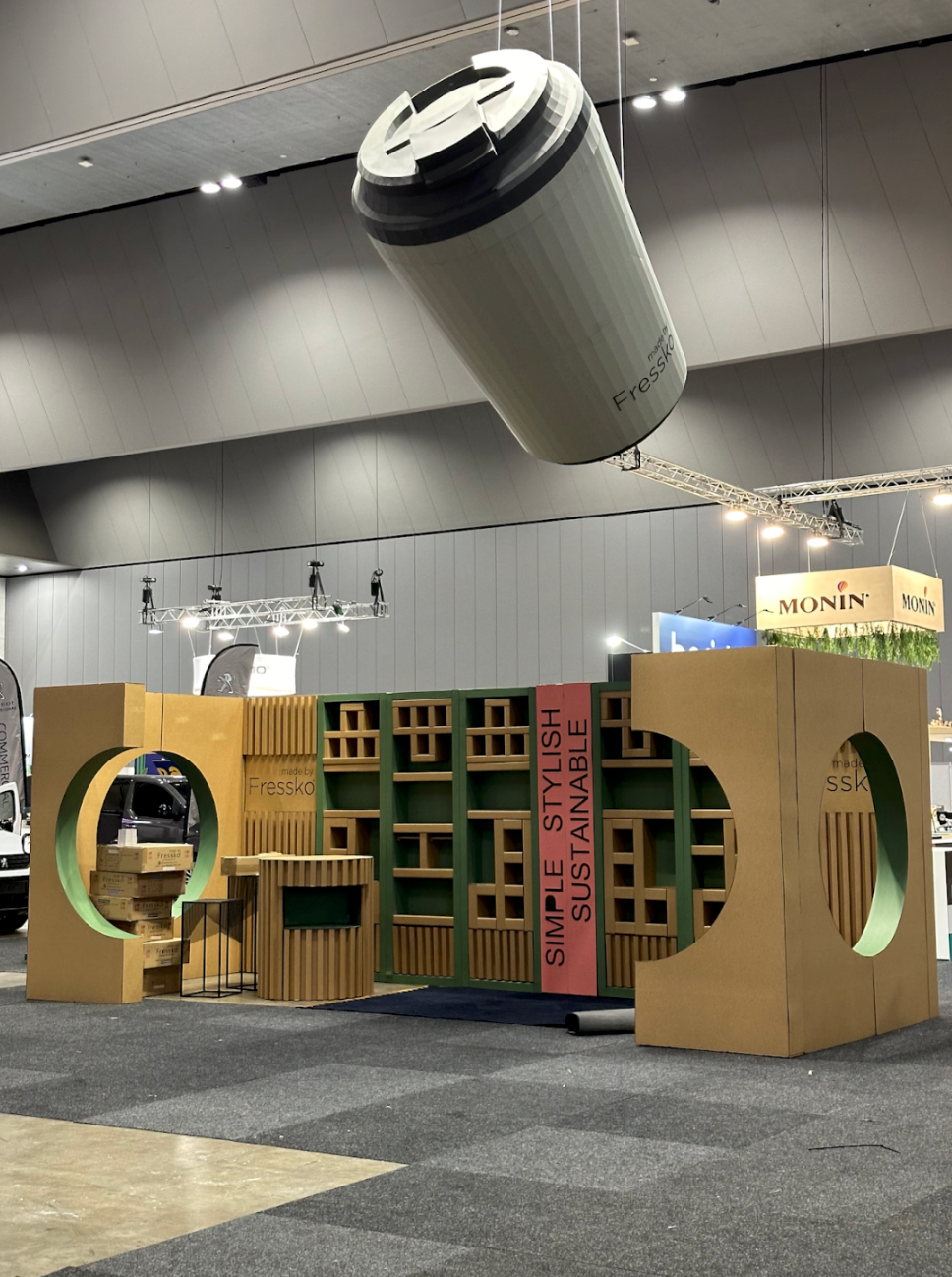 Sustainable Tradeshow Booth